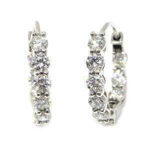 Tiffany Co Hoop Earrings Diamonds